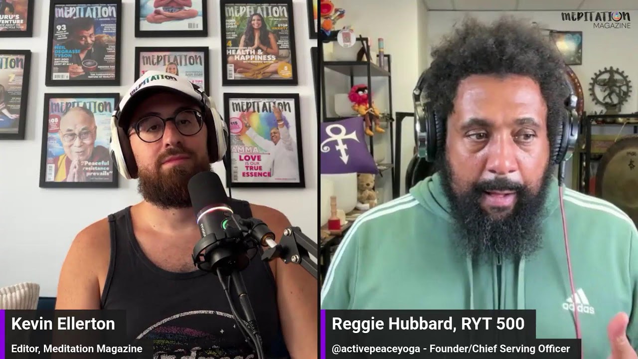 Reggie Hubbard at Meditation Magazine thumbnail